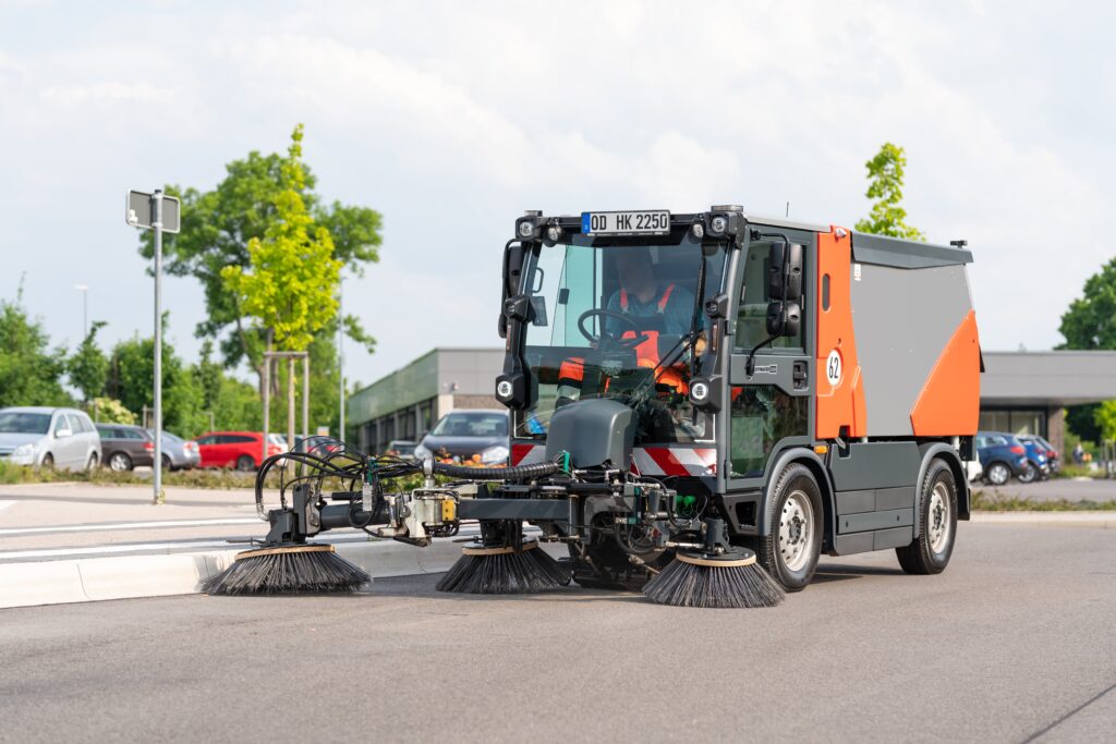 Χρήση του Citymaster 2250 με 3 βούρτσες