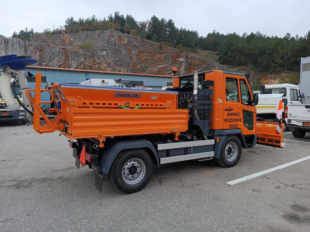 MULTICAR και εκχιονιστικός εξοπλισμός στον Δήμο Κοζάνης