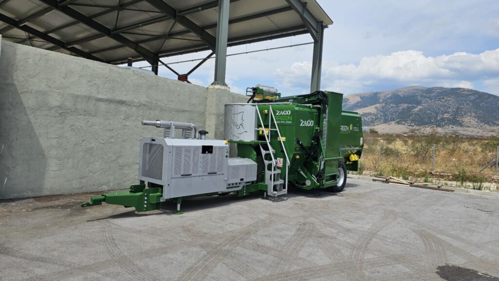 Βιοτεμαχιστής ZAGO ECOGREEN COMPOSTER
