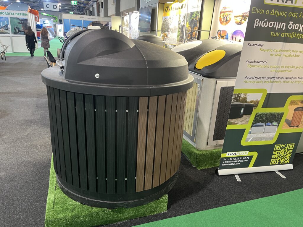 Ημιυπόγειοι κάδοι TRAFLUX στην Verdetec 2026