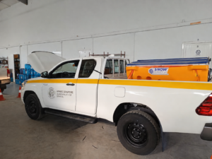 Παράδοση Αλατοδιανομέα SNOWSERVICE στον Δήμο Σπάρτης